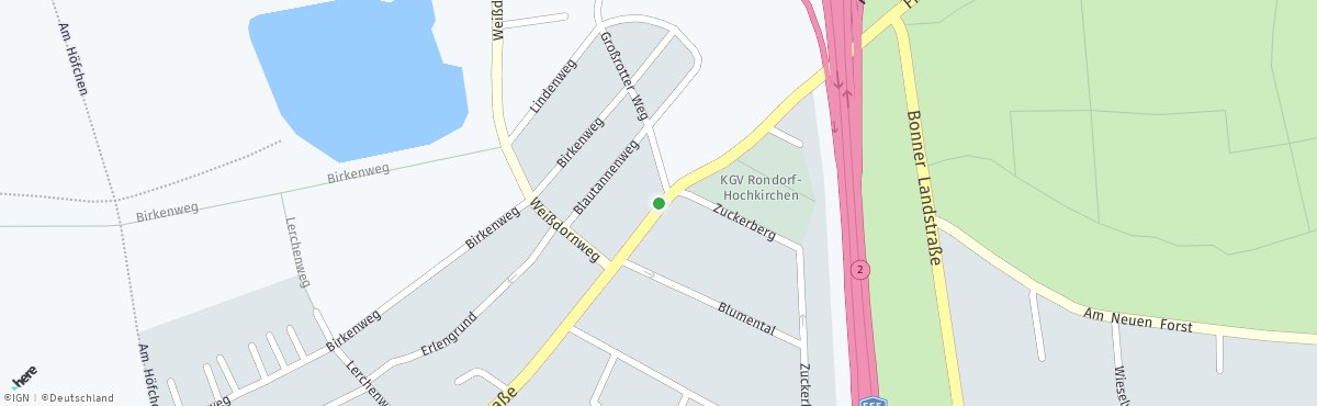 Lagekarte mit Umgebung Henning Glasmacher, Coach